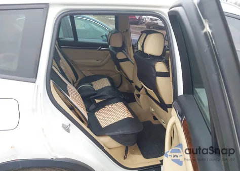 2015 BMW X3 xDrive28I z USA, uszkodzony, nr VIN 5UXWX9C54F0D45429